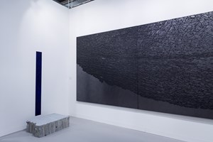 <a href='/art-galleries/marian-goodman-gallery/' target='_blank'>Marian Goodman Gallery</a> at Art Basel 2015 – Photo: © Charles Roussel & Ocula